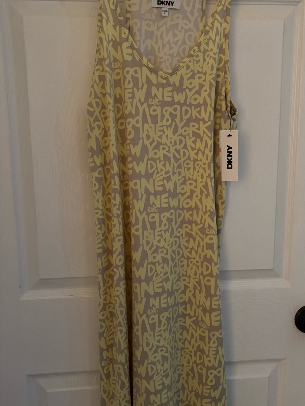 DKNY Women Sleepwear V-Neck Shirt Chemise Night Dress, Small